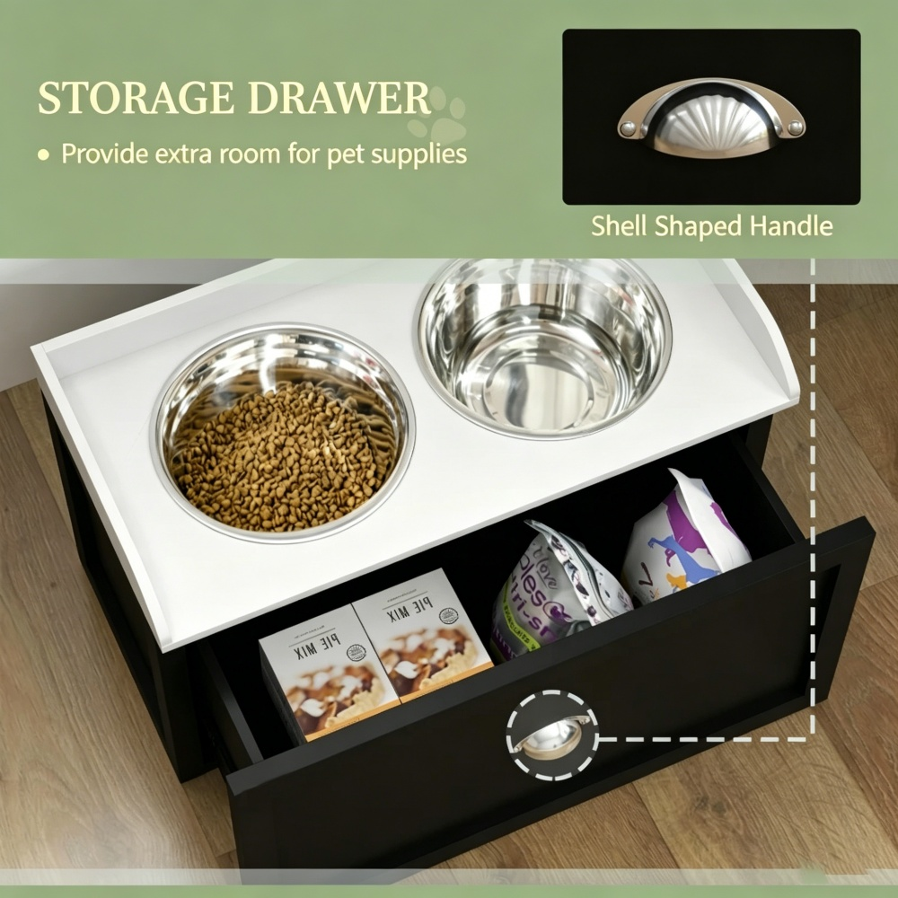 Elevated Dog Feeder
