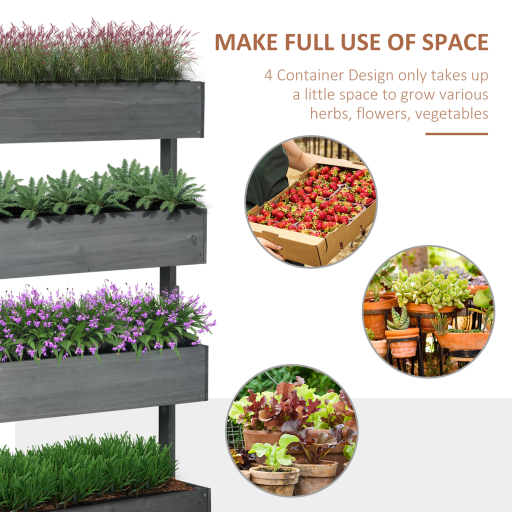 Galvanised Raised Garden Bed