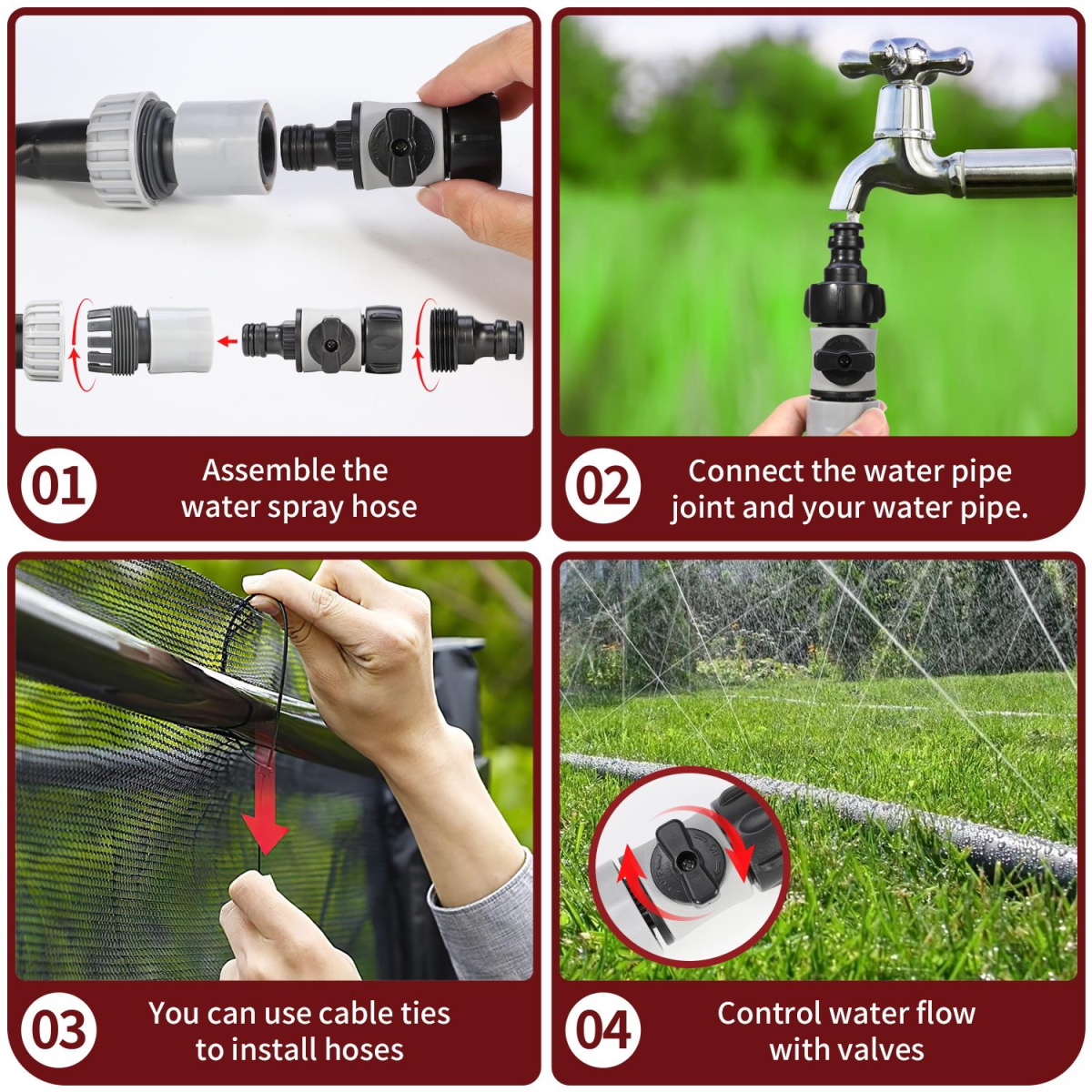 8M Garden Sprinkler