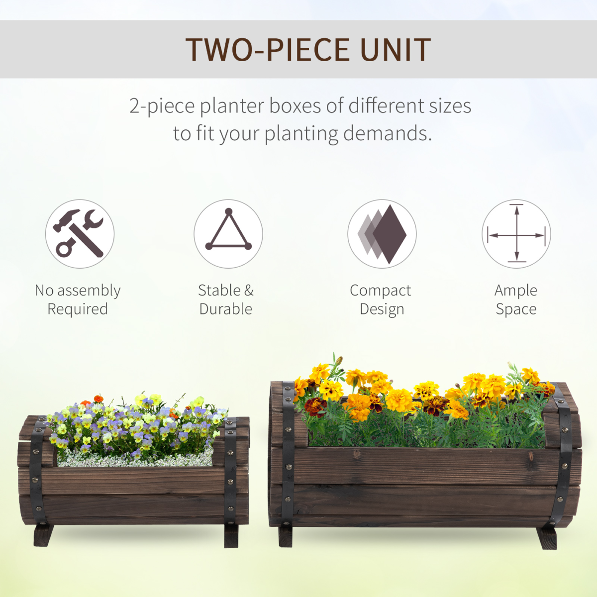 Wooden Planter Box