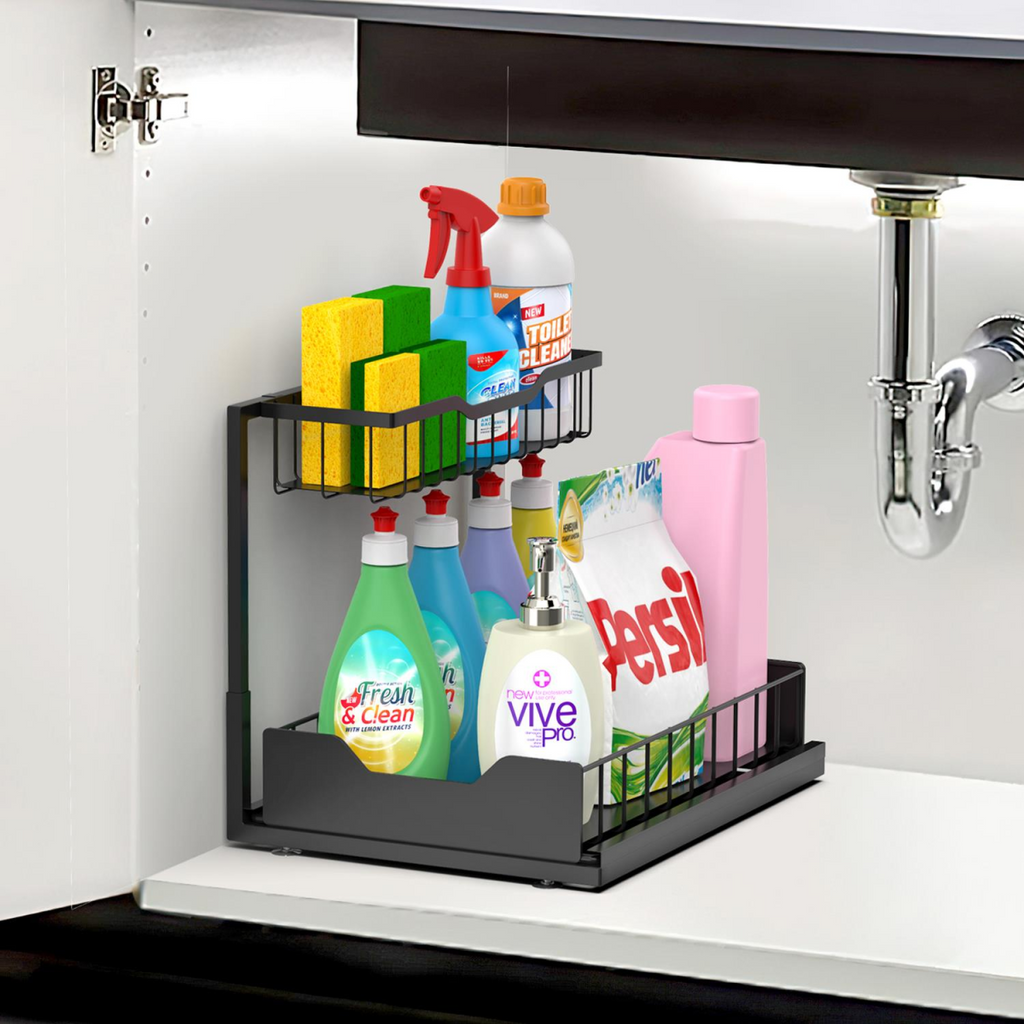 Under Sink Storage Rack