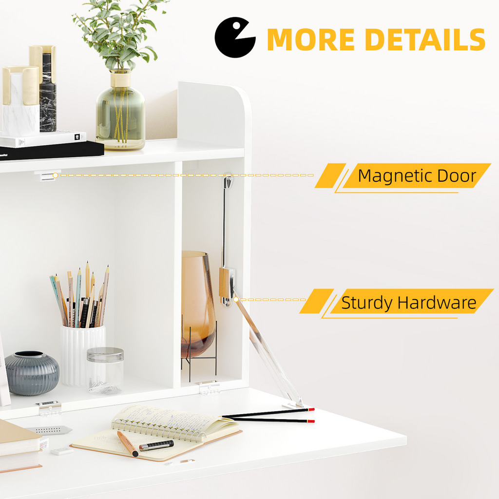 Folding Wall-Mounted Desk