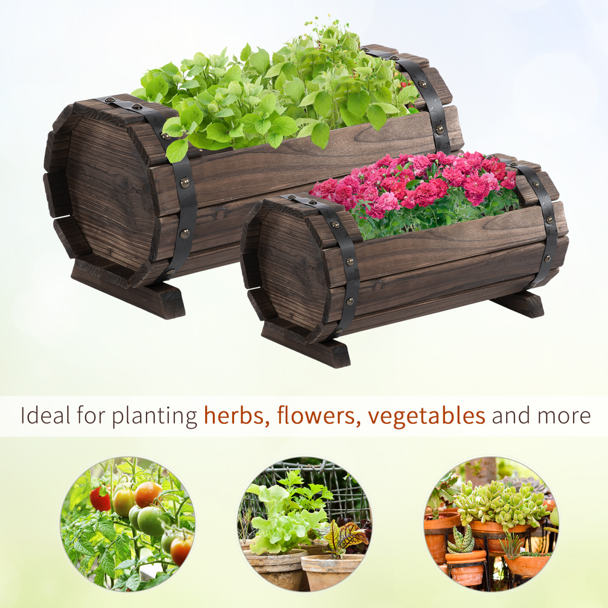 Wooden Planter Box