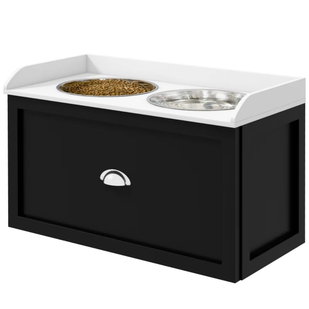 Elevated Dog Feeder