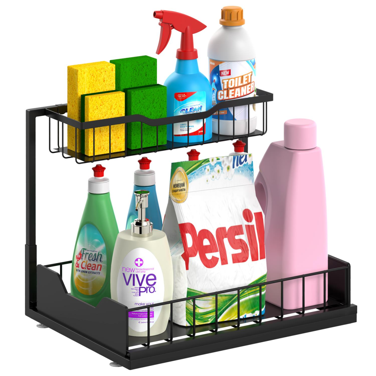 Under Sink Storage Rack