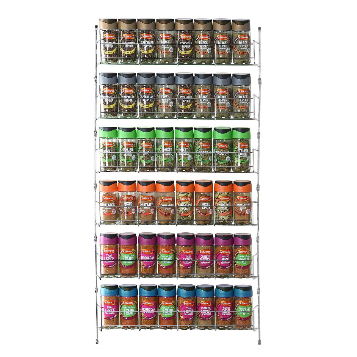 6-Tier Spice Rack Organiser